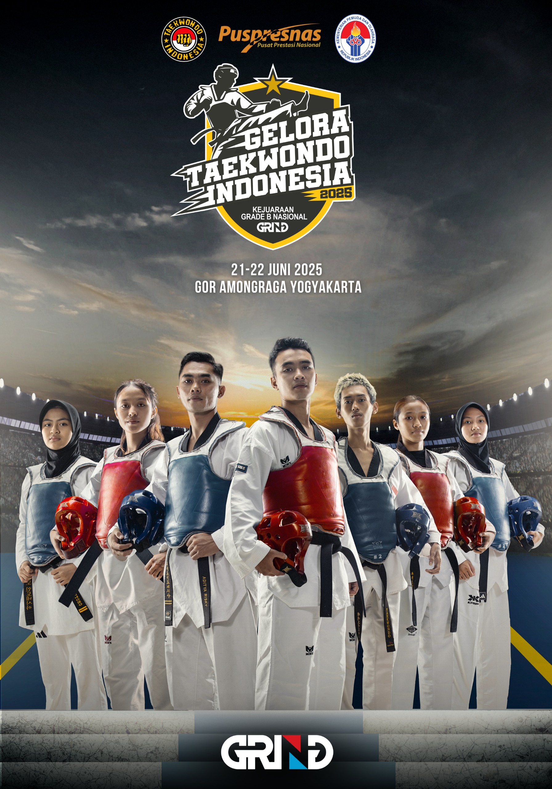 Kejuaraan GELORA TAEKWONDO INDONESIA CHAMPIONSHIP 2025 GRIND ti-umby.com